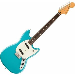 Fender Player II Series Mustang RW Aquatone Blue Elektromos gitár kép