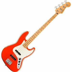 Fender Player II Series Jazz Bass MN Coral Red Elektromos basszusgitár kép