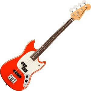 Fender Player II Series Mustang Bass RW Coral Red Basszusgitár kép