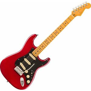 Fender American Ultra II Stratocaster MN Sinister Red Elektromos gitár kép