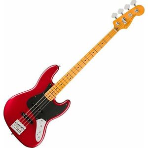 Fender American Ultra II Jazz Bass MN Sinister Red Elektromos basszusgitár kép