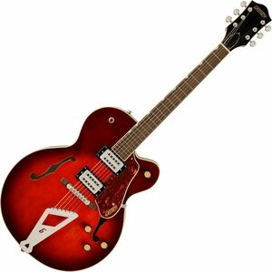 Gretsch G2420 Streamliner Hollow Body LRL Claret Burst Félakusztikus - jazz-gitár kép