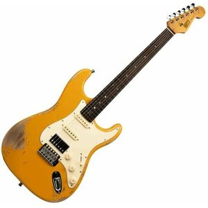 Henry's ST-1 Viper Yellow Relic Elektromos gitár kép