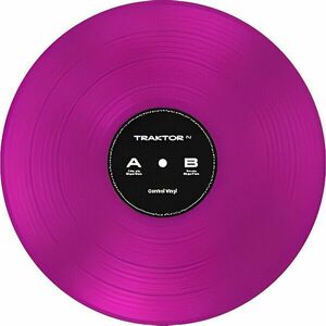 Native Instruments Traktor Control Vinyl DVS/Timecode Neon Pink Transparent kép