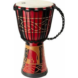 Noicetone D064-1 8" Black Red 8" Djembe kép