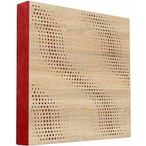 Mega Acoustic FiberPRO60 SineWave Sonoma Oak/Red Fa akusztikai panel kép