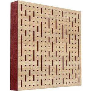 Mega Acoustic FiberPRO60 Binary Bean Sonoma Oak/Dark Red Fa akusztikai panel kép