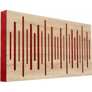 Mega Acoustic FiberPRO120 Spectrum Sonoma Oak/Red Fa akusztikai panel kép