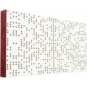 Mega Acoustic FiberPRO120 Binary Diffuser White/Dark Red Fa akusztikai panel kép