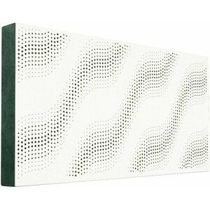 Mega Acoustic FiberPRO120 SineWave White/Green Fa akusztikai panel kép