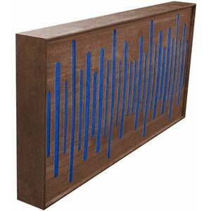 Mega Acoustic FiberExcellentPRO120 Walnut/Blue Fa akusztikai panel kép