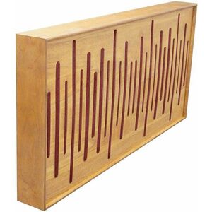 Mega Acoustic FiberExcellentPRO120 Natural/Dark Red Fa akusztikai panel kép