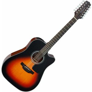 Takamine GD30CE-12 Brown Sunburst 12 húros elektroakusztikus gitár kép