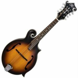 SX SMF840 Vintage Sunburst Mandolin kép