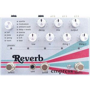 Empress Effects Reverb Gitáreffekt kép