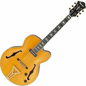 Ibanez PM3C-NAL Natural Amber Félakusztikus - jazz-gitár kép