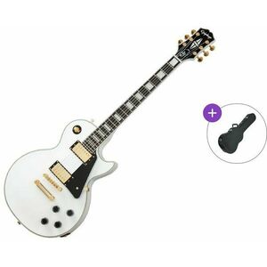 Epiphone Les Paul Custom SET Alpine White Elektromos gitár kép