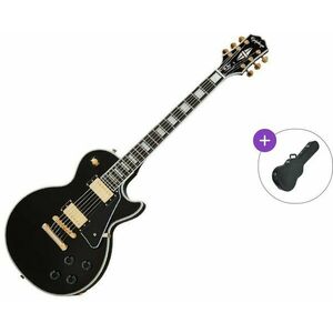 Epiphone Les Paul Custom SET Ebony Elektromos gitár kép