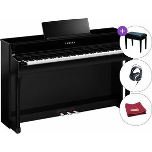 Yamaha CLP-835 PE SET Digitális zongora Polished Ebony kép