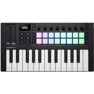 Novation Launchkey Mini 25 MK4 MIDI mesterbillentyűzet Black kép