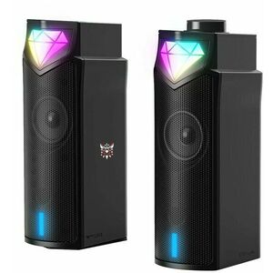 Onikuma L1 RGB 2-in-1 Bluetooth Gaming Computer Speaker Soundbar Black 2 db kép