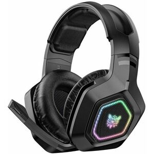 Onikuma B100 RGB Bluetooth Wireless Gaming Headset Fekete PC headset kép