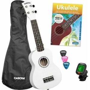 Cascha HH 3975 White Szoprán ukulele kép