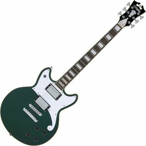 D'Angelico Premier Brighton Satin Sherwood Green Elektromos gitár kép