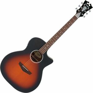 D'Angelico Premier Gramercy LS Satin Vintage Sunburst Elektroakusztikus gitár kép