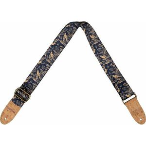 Cascha CGS-VC2 Vegan Cork Textil gitár heveder Midnight Birds kép