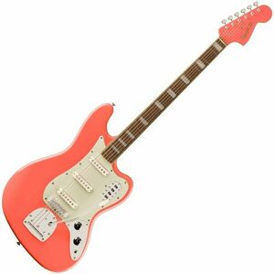 Fender Squier FSR Classic Vibe Bass VI IL Tahitian Coral Elektromos basszusgitár kép