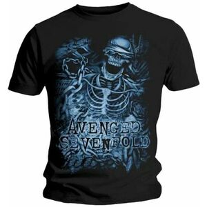 Avenged Sevenfold Ing Chained Skeleton Unisex Black 2XL kép