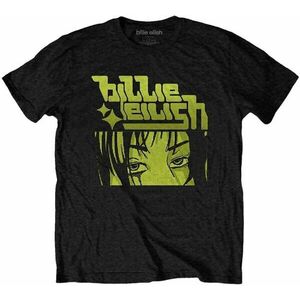 Billie Eilish Ing Anime Logo Unisex Black 2XL kép