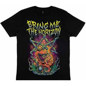 Bring Me The Horizon Ing Smoking Dinosaur Unisex Black 2XL kép