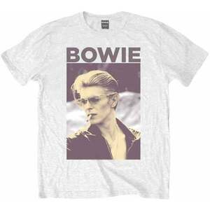 David Bowie Ing Smoking Unisex White 2XL kép