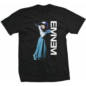 Eminem Ing Mic. Pose Unisex Black 2XL kép