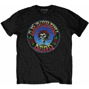 Grateful Dead Ing Bertha Circle Vintage Wash Unisex Black S kép