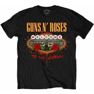 Guns N' Roses Ing Welcome to the Jungle Unisex Black 2XL kép