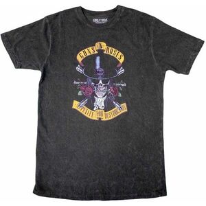 Guns N' Roses Ing Appetite Washed Unisex Dip-Dye on Black XL kép