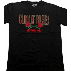 Guns N' Roses Ing 87 Tour Unisex Black M kép