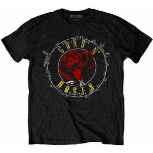 Guns N' Roses Ing Rose Circle Paradise City Unisex Black 2XL kép