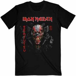 Iron Maiden Ing Senjutsu Black Cover Vertical Logo Unisex Black 2XL kép