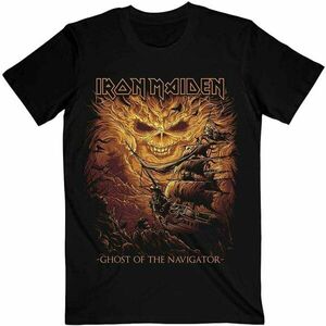 Iron Maiden Ing Ghost of the Navigator Unisex Black XL kép