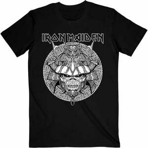 Iron Maiden Ing Senjutsu Samurai Graphic White Unisex Black M kép