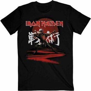 Iron Maiden Ing Senjutsu Eddie Archer Kanji Unisex Black XL kép