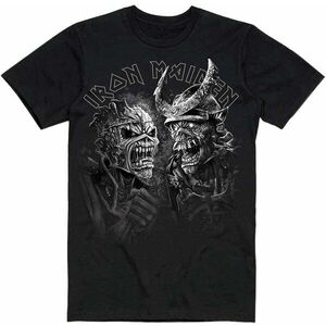 Iron Maiden Ing Senjutsu Large Grayscale Heads Unisex Black XL kép