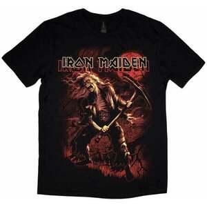 Iron Maiden Ing Benjamin Breeg Red Graphic Unisex Black 2XL kép