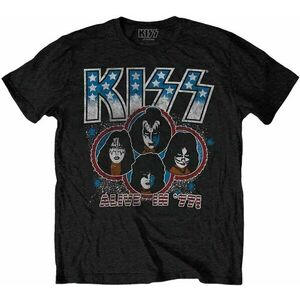 Kiss Ing Alive in '77 Unisex Black XL kép