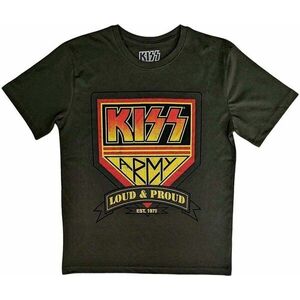 Kiss Ing Loud & Proud Unisex Military Green 2XL kép