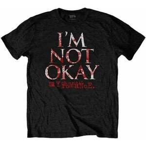 My Chemical Romance Ing I'm Not Okay Unisex Black L kép